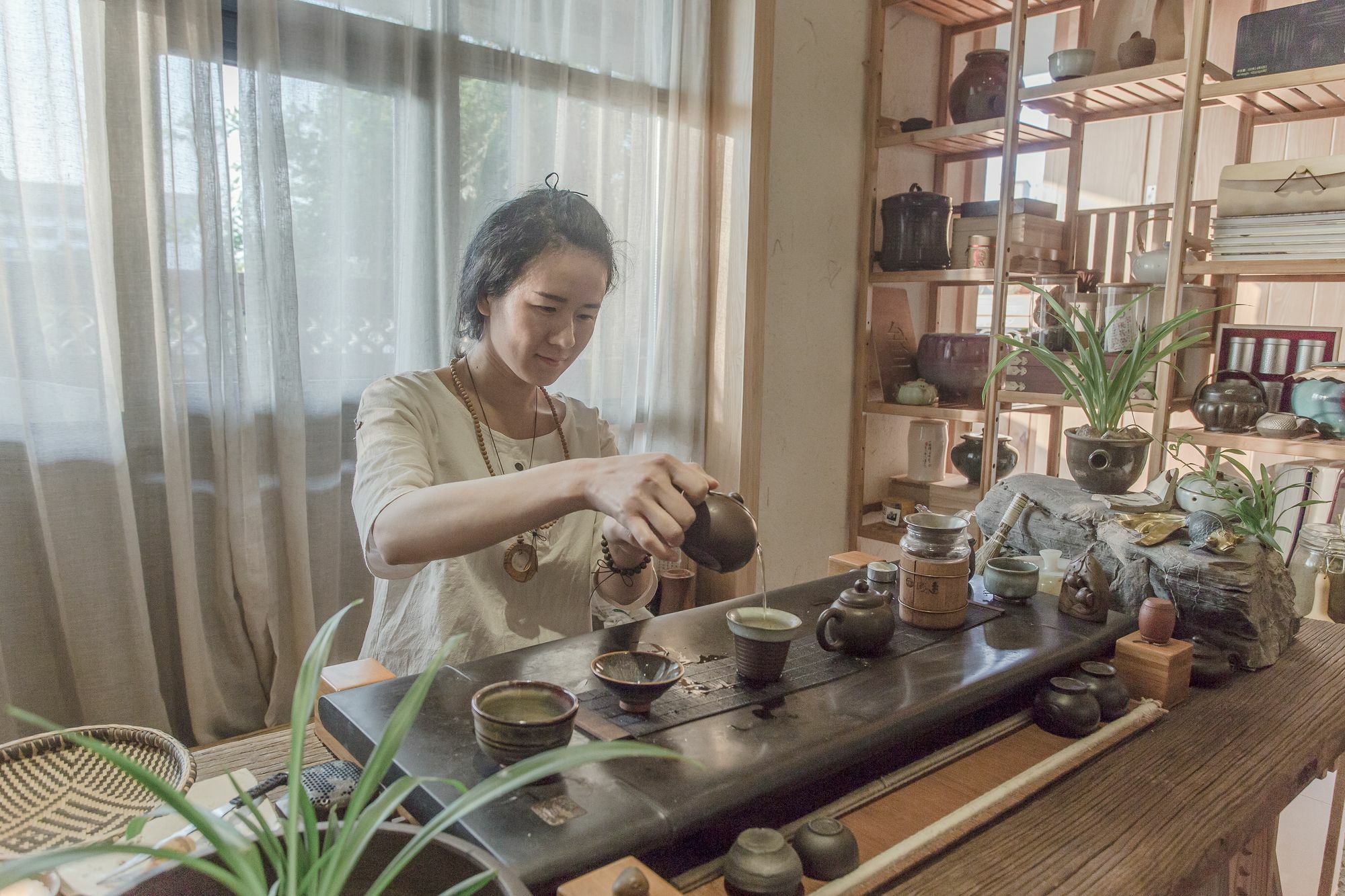 Bed and Breakfast Zen Tea House Seven Stars Park Гуйлинь Экстерьер фото