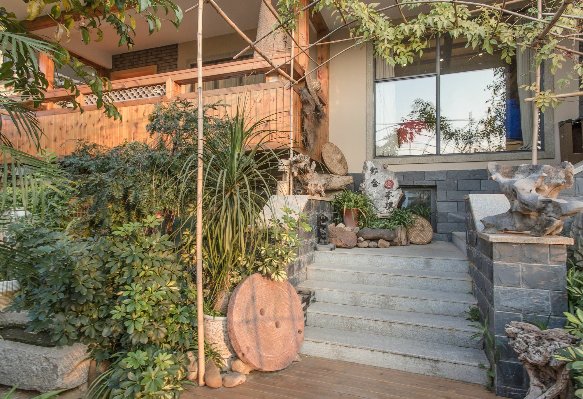 Bed and Breakfast Zen Tea House Seven Stars Park Гуйлинь Экстерьер фото